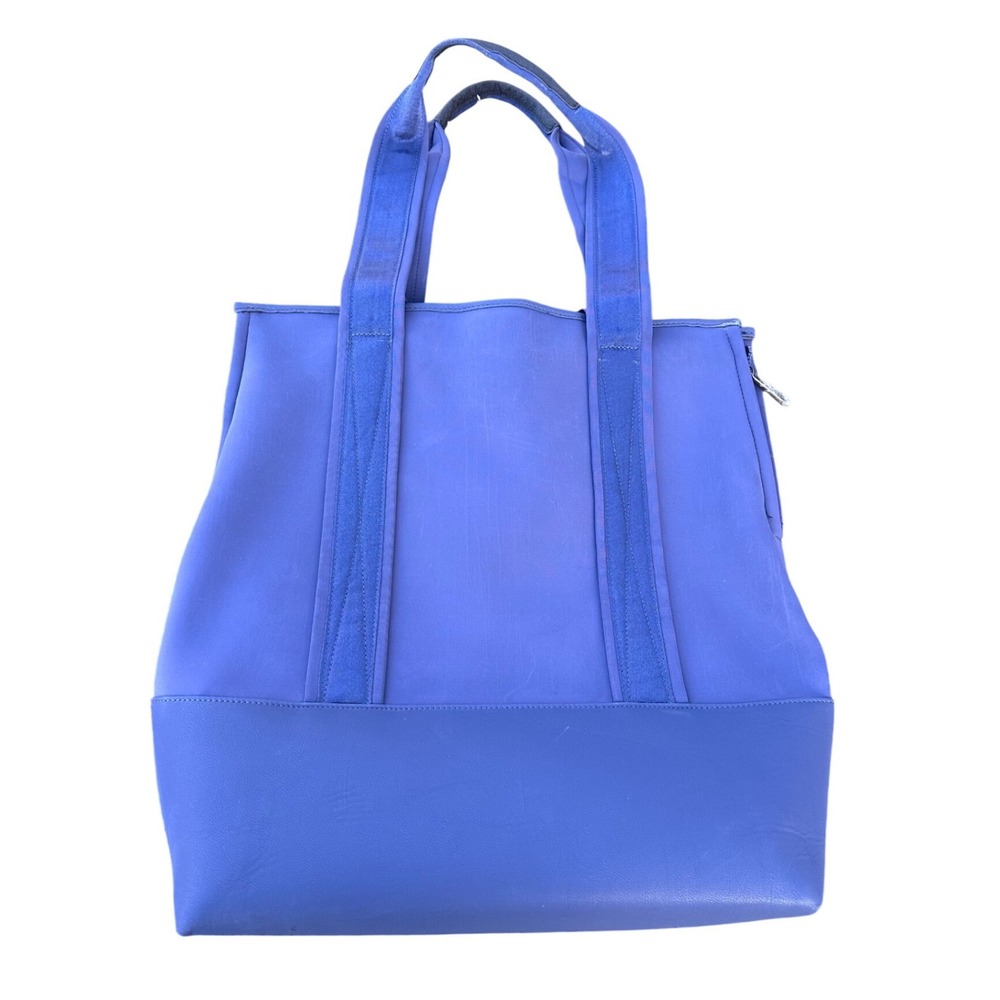 Caraa x Athleta Everyday Vinyasa Tote Navy Blue Gym Bag NWT - Picture 4 of 16